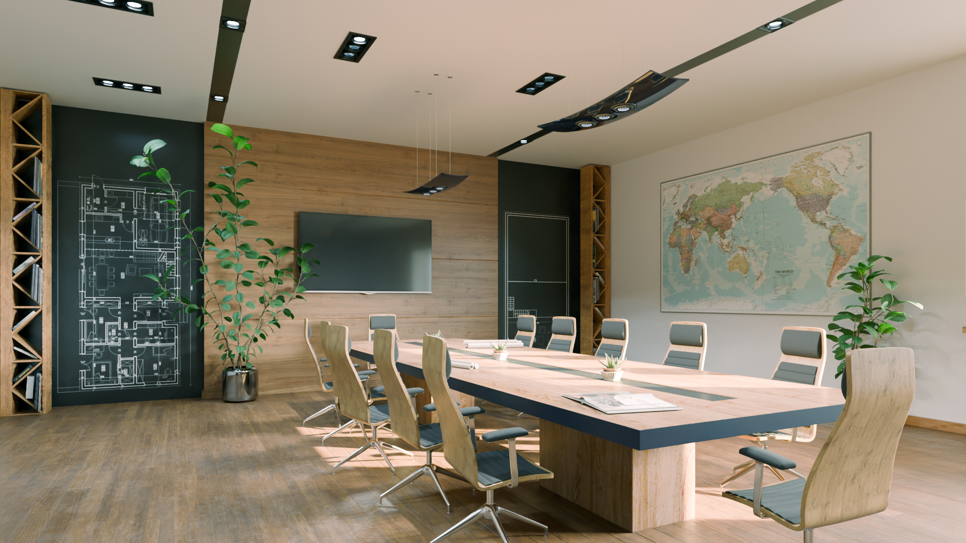 Sionna Conference Room Scene